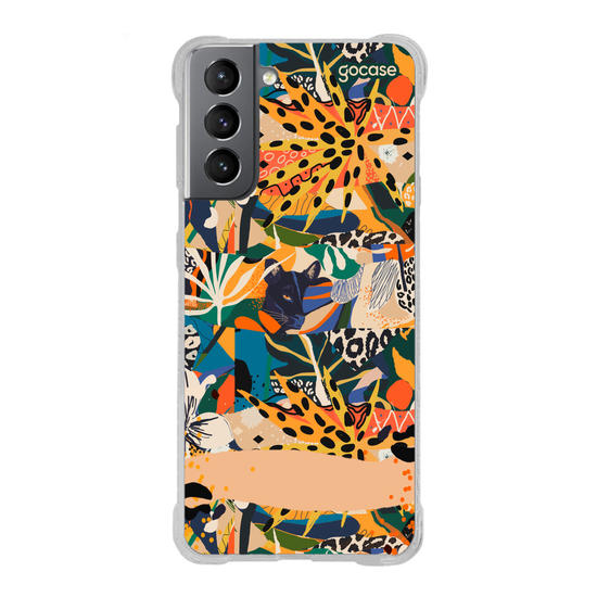 Capinha para celular Tropical Collage