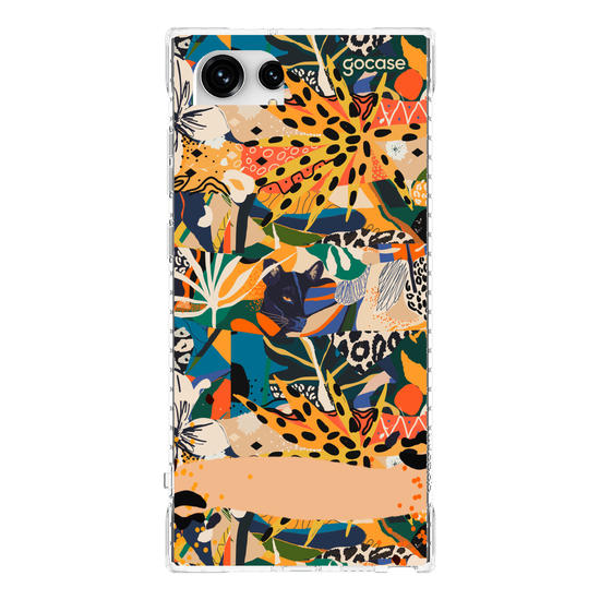 Capinha para celular Tropical Collage