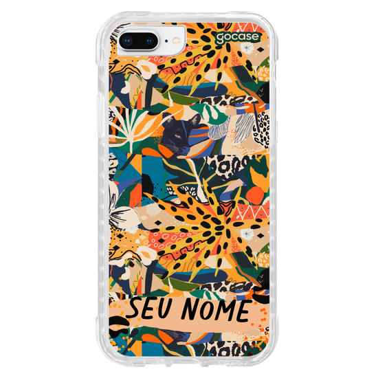 Capinha para celular Tropical Collage