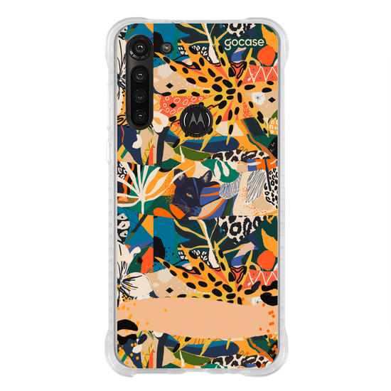 Capinha para celular Tropical Collage
