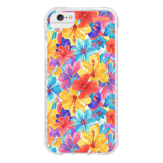 Capinha para celular  Tropical Color Bloom