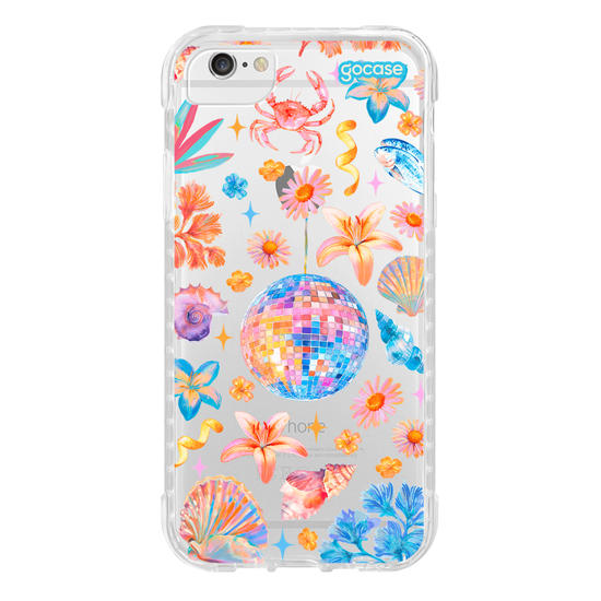 Capinha para celular  Tropical Disco