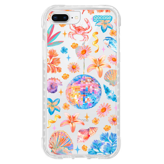 Capinha para celular  Tropical Disco