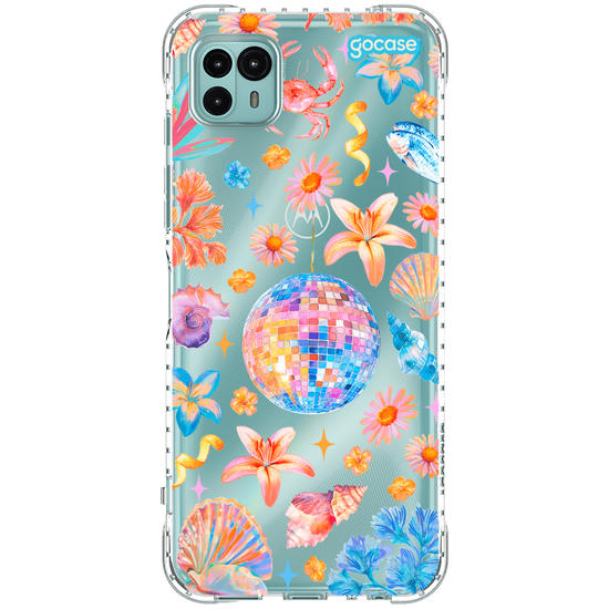 Capinha para celular  Tropical Disco