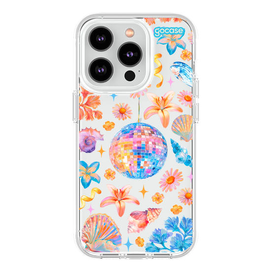 Capinha para celular  Tropical Disco