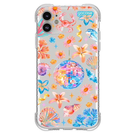 Capinha para celular  Tropical Disco