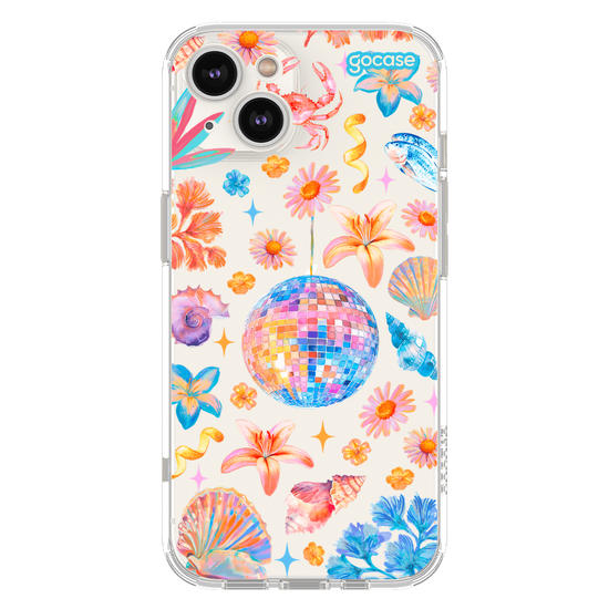 Capinha para celular  Tropical Disco