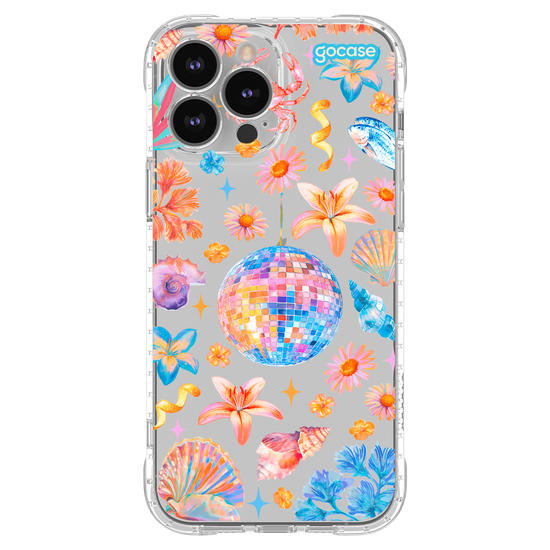 Capinha para celular  Tropical Disco