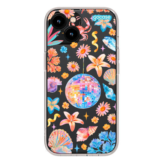 Capinha para celular  Tropical Disco