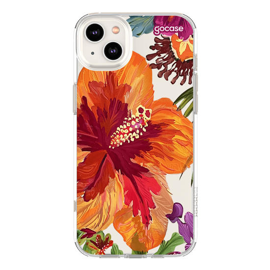 Capinha para celular  Flores Tropicais