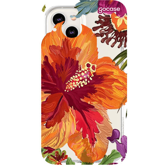 Capinha para celular  Flores Tropicais