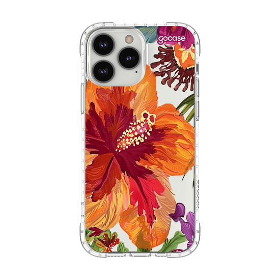 Capinha para celular  Flores Tropicais