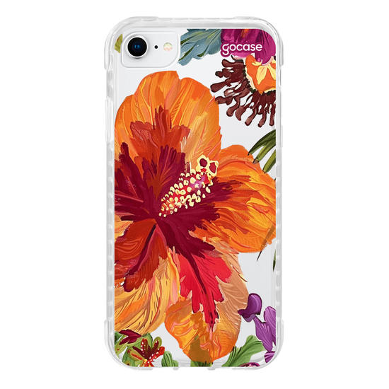 Capinha para celular  Flores Tropicais