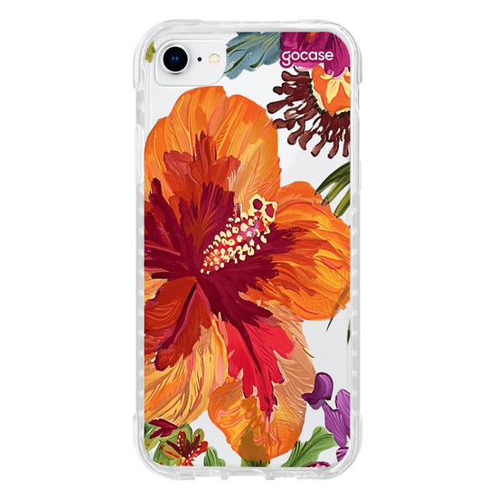 Capinha para celular  Flores Tropicais