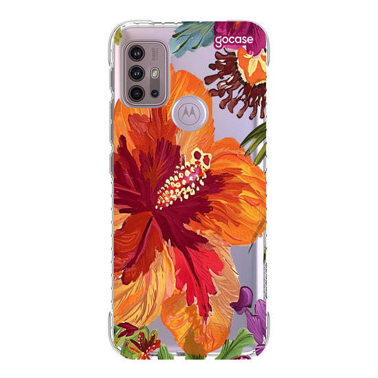 Capinha para celular  Flores Tropicais