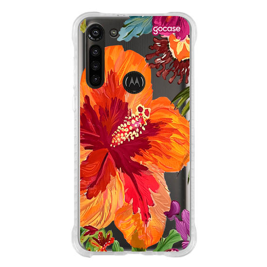 Capinha para celular  Flores Tropicais