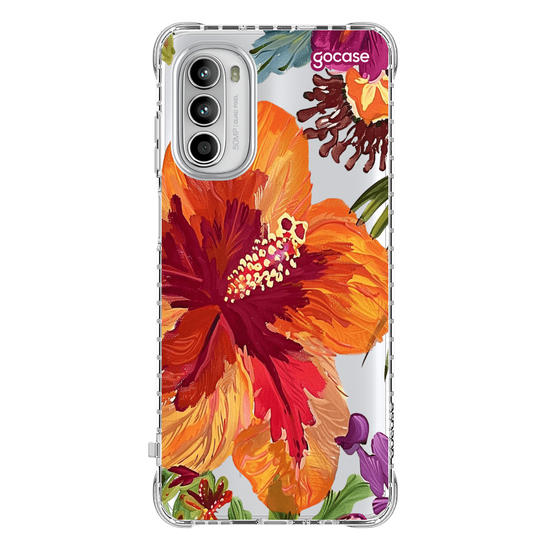 Capinha para celular  Flores Tropicais