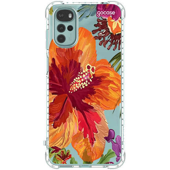 Capinha para celular  Flores Tropicais