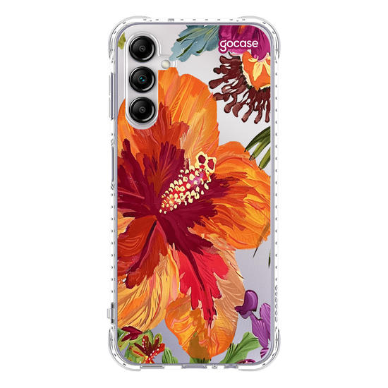 Capinha para celular  Flores Tropicais