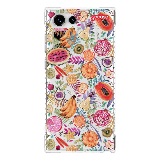Capinha para celular  Frutas Tropicais Pattern