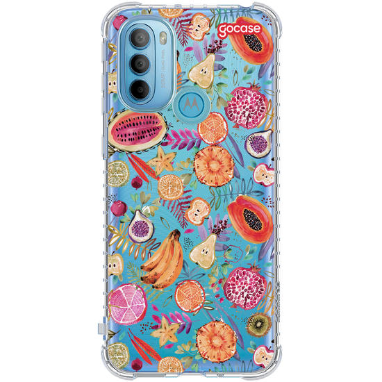 Capinha para celular  Frutas Tropicais Pattern