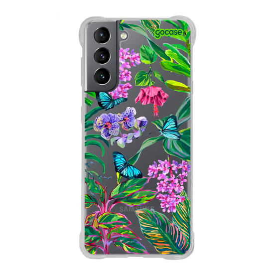 Capinha para celular  Tropical Gouache