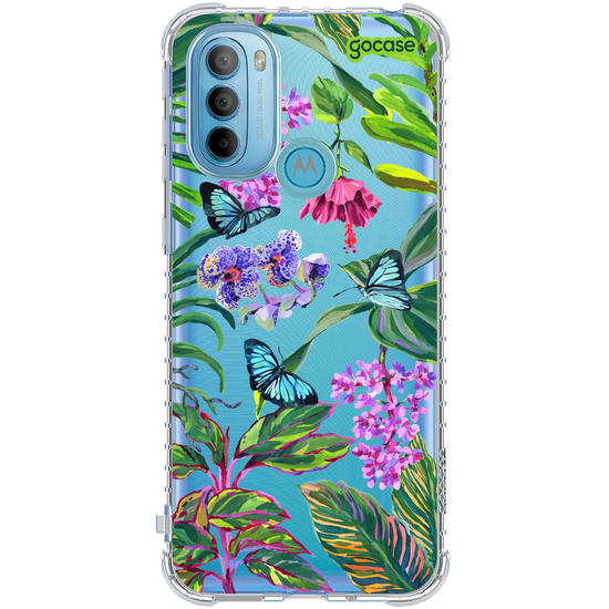 Capinha para celular  Tropical Gouache