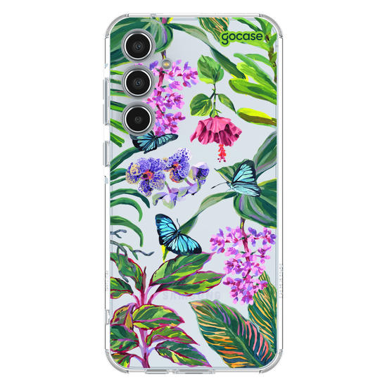 Capinha para celular  Tropical Gouache