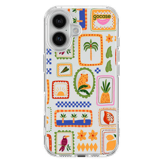 Capinha para celular  Tropical Patchwork