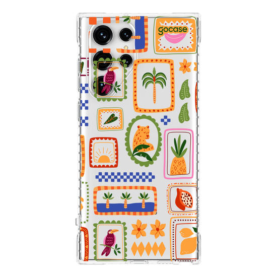 Capinha para celular  Tropical Patchwork