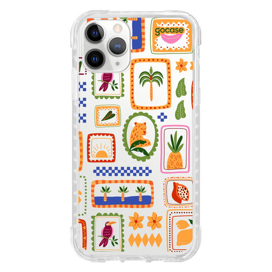 Capinha para celular  Tropical Patchwork
