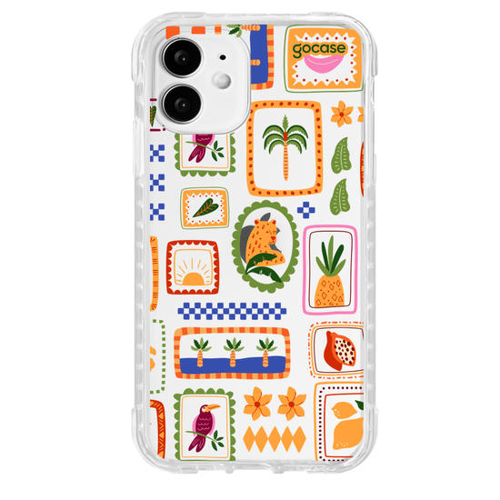 Capinha para celular  Tropical Patchwork