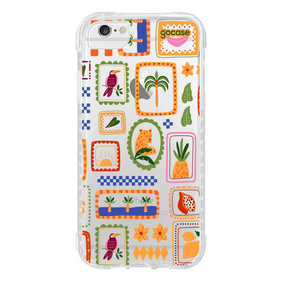 Capinha para celular  Tropical Patchwork