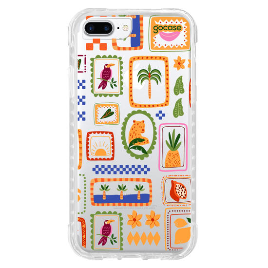 Capinha para celular  Tropical Patchwork