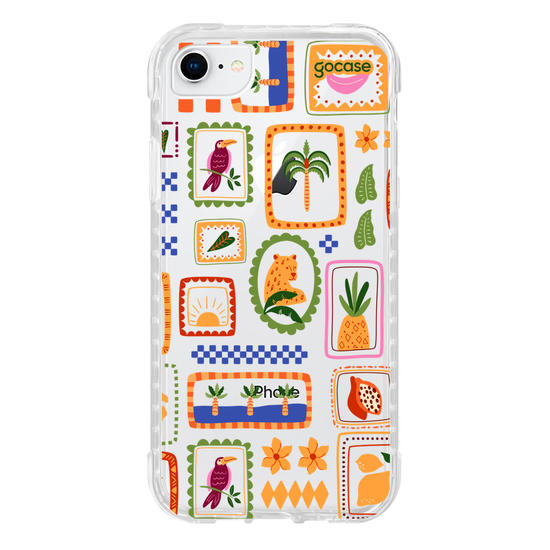Capinha para celular  Tropical Patchwork