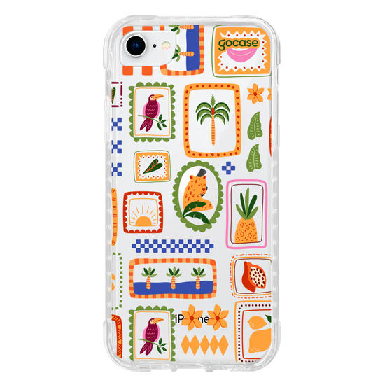 Capinha para celular  Tropical Patchwork