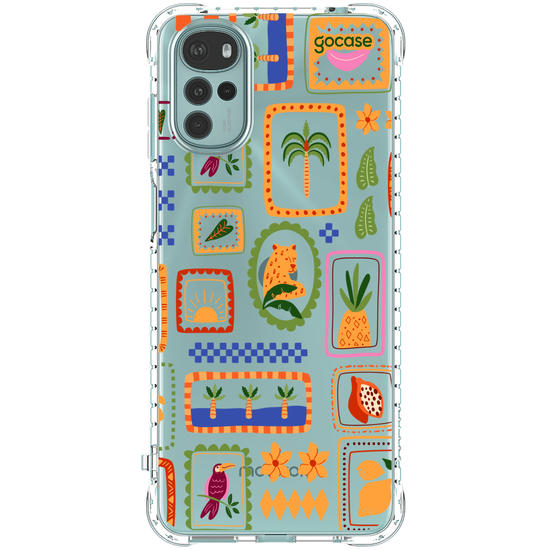 Capinha para celular  Tropical Patchwork