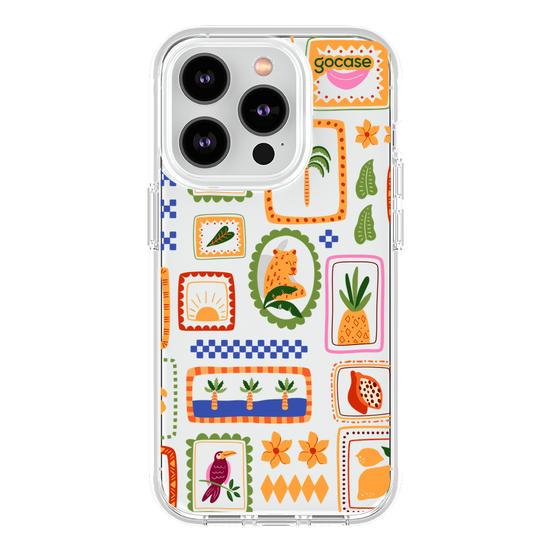 Capinha para celular  Tropical Patchwork