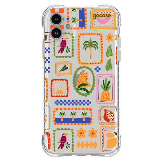 Capinha para celular  Tropical Patchwork