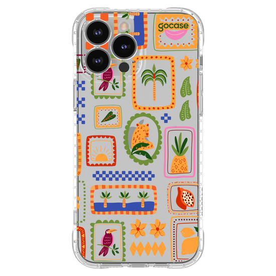 Capinha para celular  Tropical Patchwork