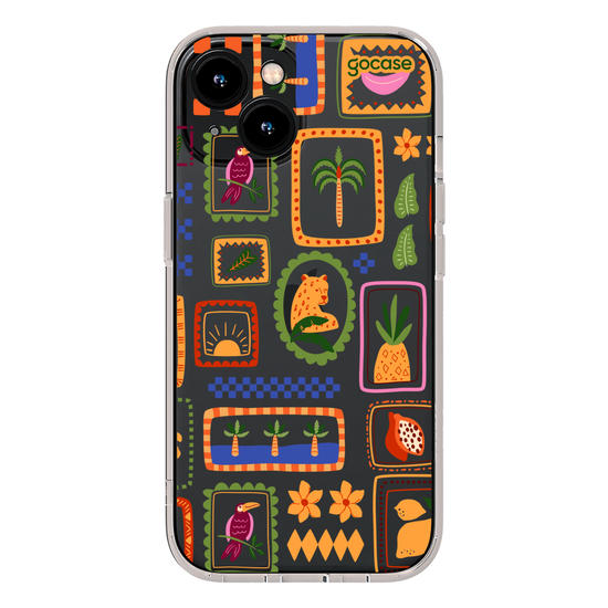 Capinha para celular  Tropical Patchwork