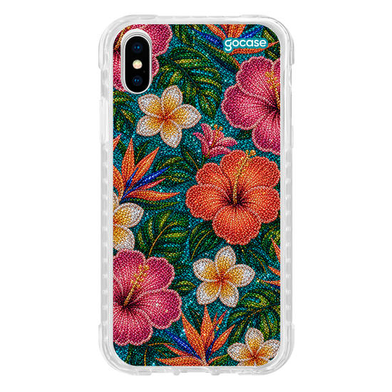 Capinha para celular  Tropical Sparkle