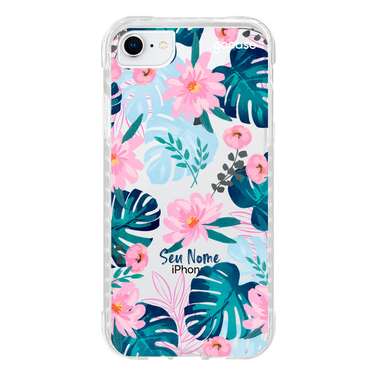 Capinha para celular Tropical Summer Pink