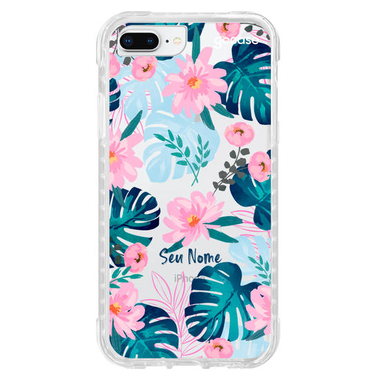 Capinha para celular Tropical Summer Pink