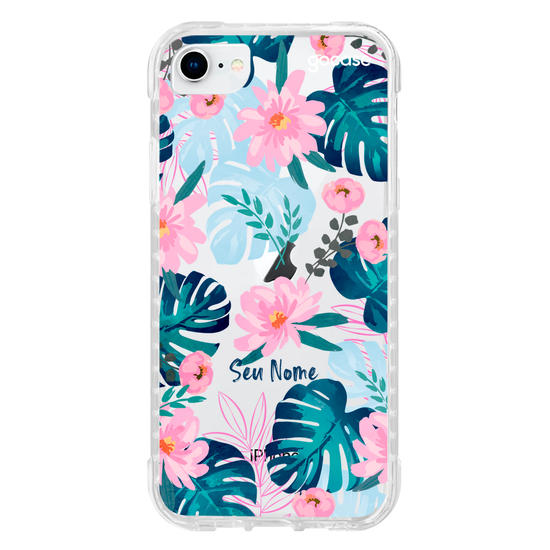 Capinha para celular Tropical Summer Pink