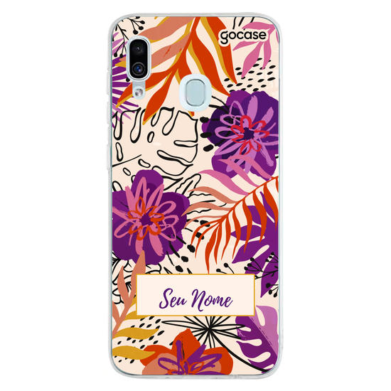 Capinha para celular Tropical Vibrante