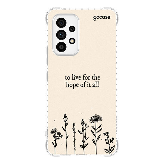 Capinha para celular To Live For The Hope Of It All