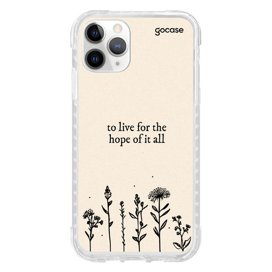 Capinha para celular To Live For The Hope Of It All