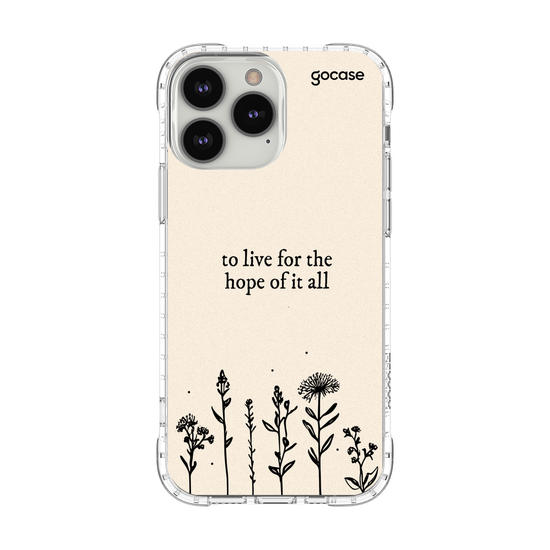 Capinha para celular To Live For The Hope Of It All