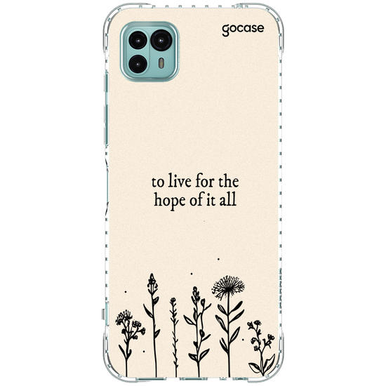 Capinha para celular To Live For The Hope Of It All
